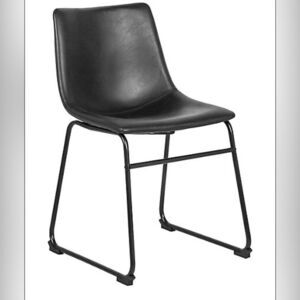 James Faux Leather Dining Chair. NEW.